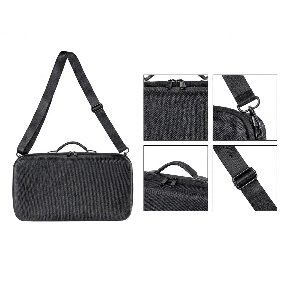 Compact EVA Protective Bag for HP For OfficeJet 250 - 38 x 20 x 13 cm Black Case with Functional Design and Easy Handling