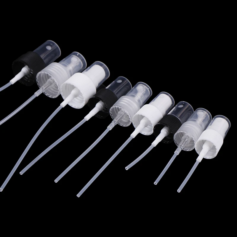 10Pcs/set Portable Spray Bottle Tops Fine Mist Perfume Nozzle Refillable Essential Oil Sprayer Heads 18/20/24mm Pump Replacement