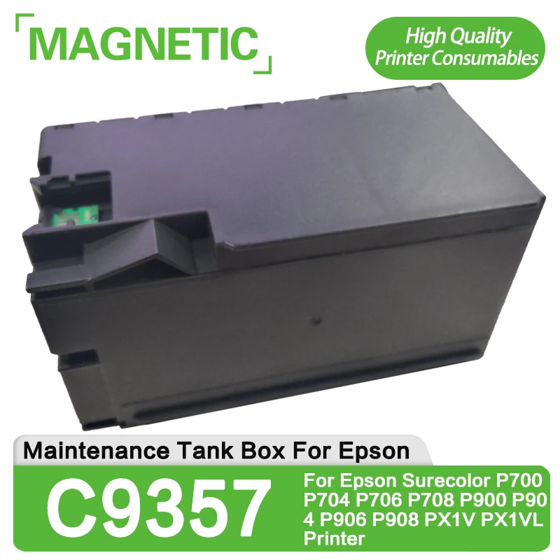 

SCMB1 C9357 Maintenance Tank Box For Epson Surecolor P700 P704 P706 P708 P900 P904 P906 P908 PX1V PX1VL Printer Waste Ink Box