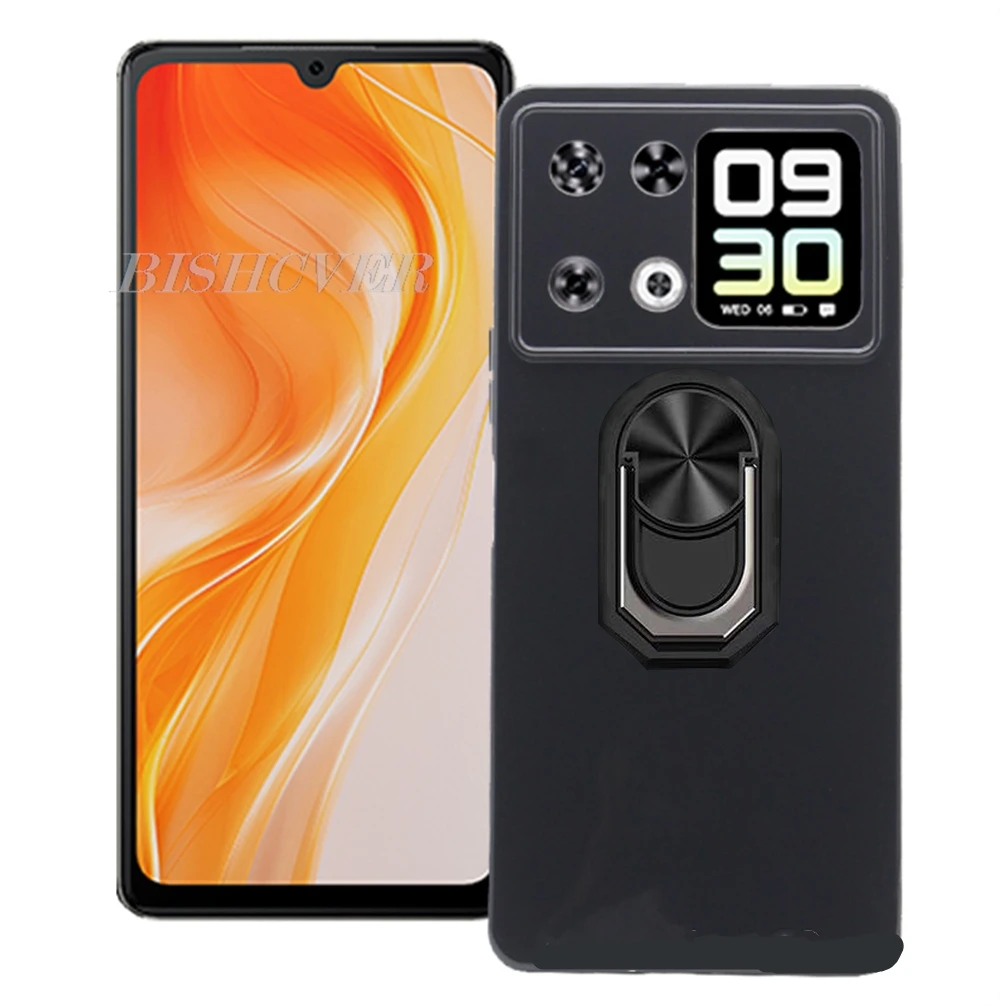 Etui na telefon Cubot P90 6.88 cala 2025 CubotP90 Cubot P90 P 90 P90 z uchwytem pierścieniowym, miękki silikonowy pokrowiec TPU