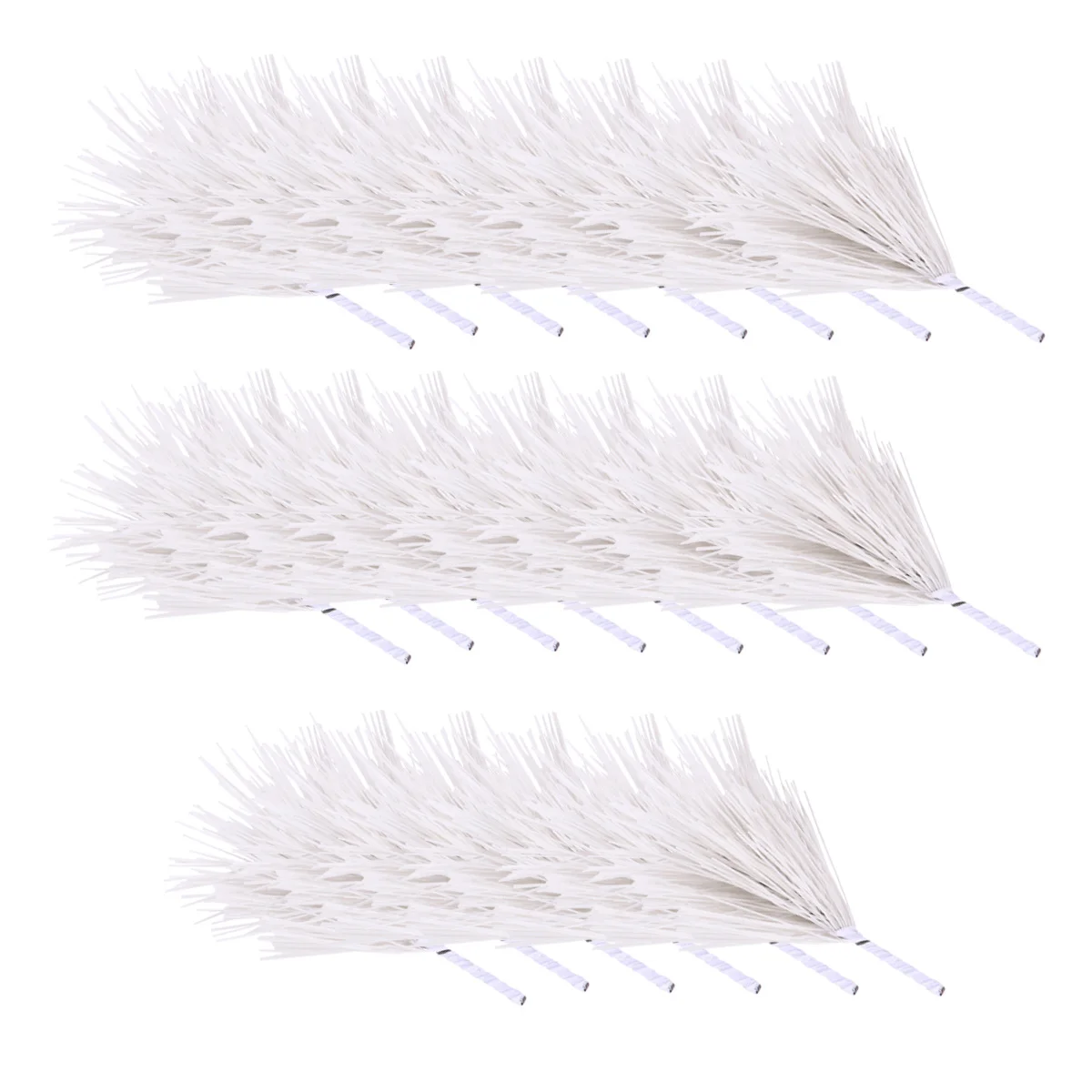 

30 pcs 1 Set Simulation Pine Branches Colorfast Lightweight Realistic Festive Ornaments For Christmas Wedding Party Decor Diy