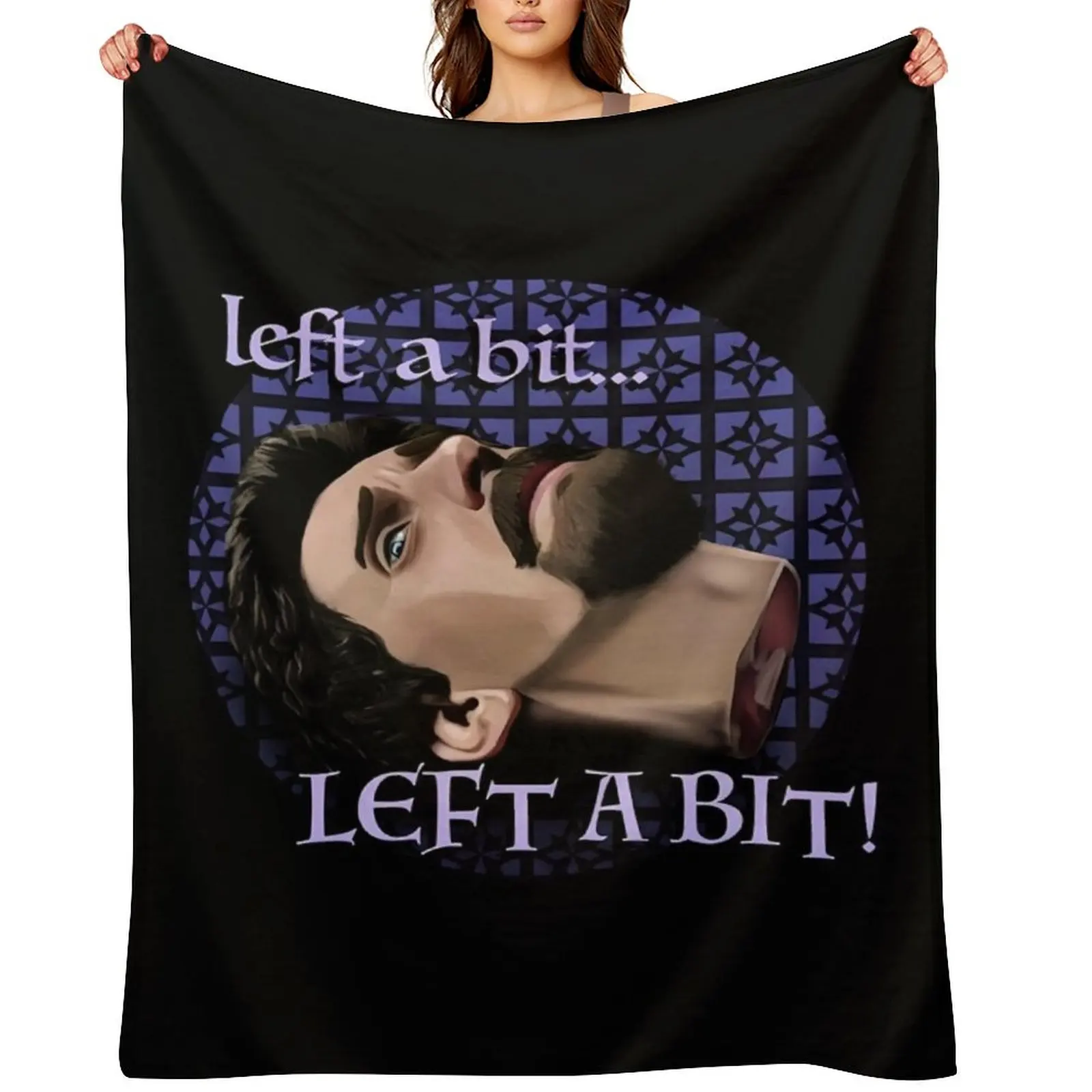 

bbc ghosts left a bit Throw Blanket Extra Large Throw Plush bed plaid sofa bed Blankets