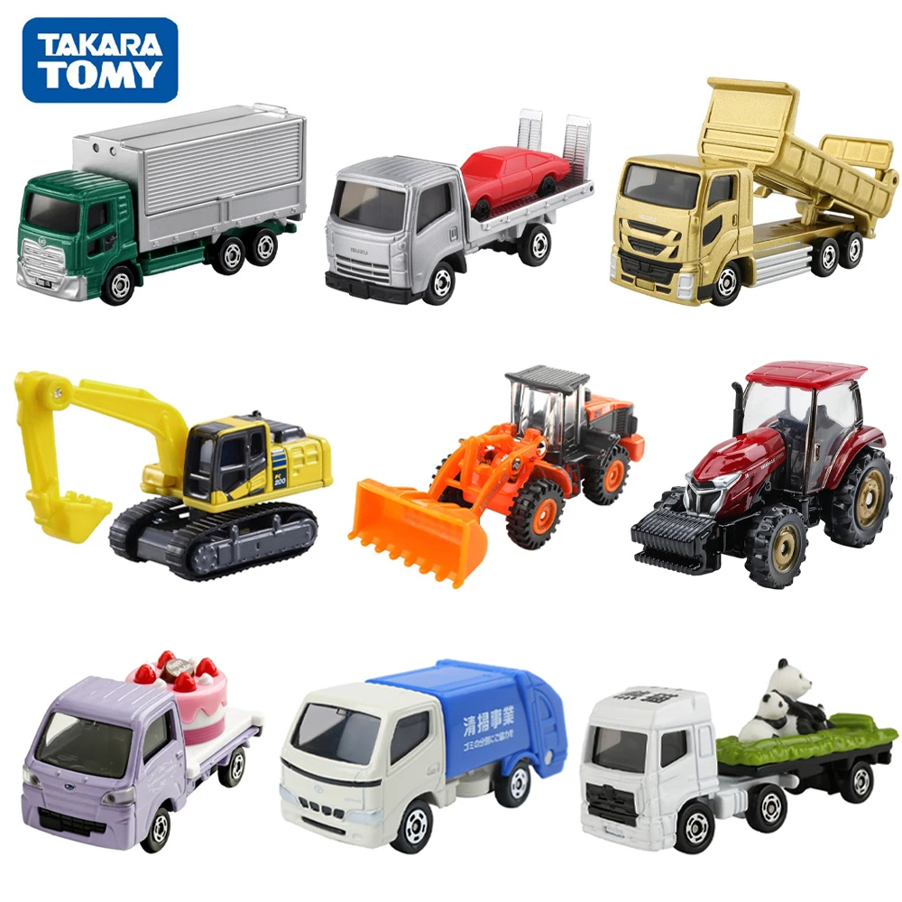 

Takara Tomy Tomica модель автомобиля из сплава, транспортные грузовики, экскаваторы, инженерные машины, пожарные машины, автобус, литая под давлением модель, коллекция
