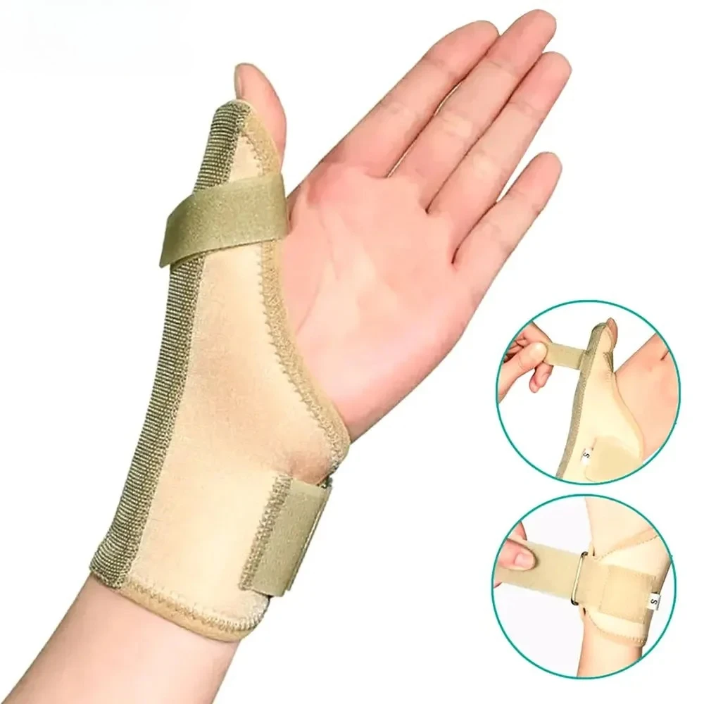 

1 Pcs Trigger Thumb Splint - Thumb Spica Support Brace Stabilizer for Pain, Sprains, Arthritis, Tendonitis for Right & Left Hand