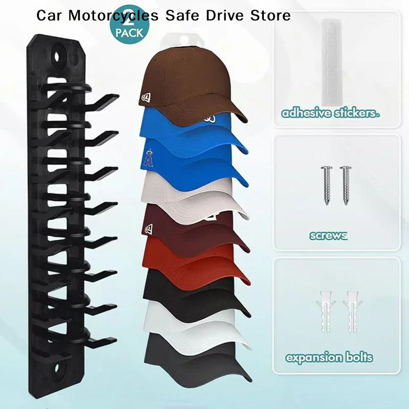 【M】1 Set Baseball Caps Organizer Closet Cap Rack Hat Organizer For Baseball Caps Space Saving Sundries Storage For Door Closet