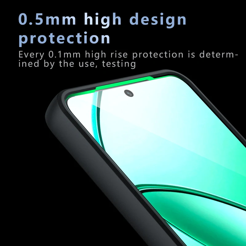 For Realme 13 4G TPU Border Case Cover 3D Intergrated Button Case Realme 13 Pro+ Anti Drop Airbag Cover Coques Realme 13 Pro