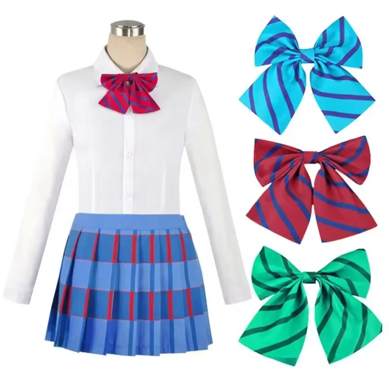 Yazawa Nico Anime Cosplay Feminino, uniforme colegial sem camisa, terno JK, roupas de Carnaval de Halloween, Love Live, adulto