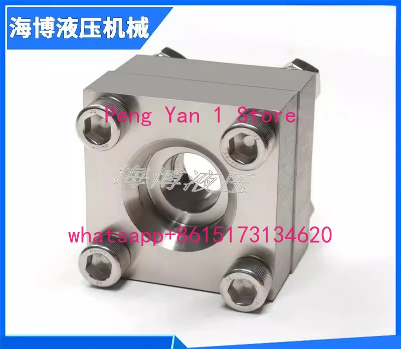 National standard DN10 (55 square, center distance 36, thickness 22, welded 18 pipes) complete set of high pressure method blue