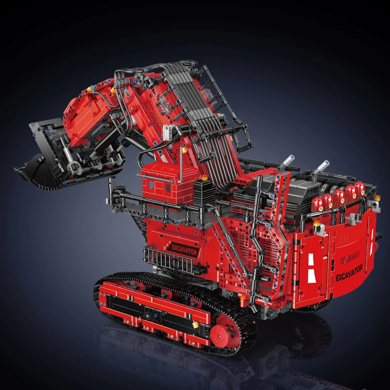 Mold King 17070 17071 Technische Auto Speelgoed De RC R 9800 Graafmachine Bouwsteen Techniek Graafmachine Baksteen Kinderen Kerstcadeau