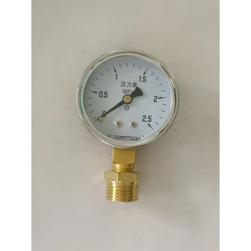 Tap water pressure test gauge 10kg household water pipe pressure test end pressure four point faucet high-rise