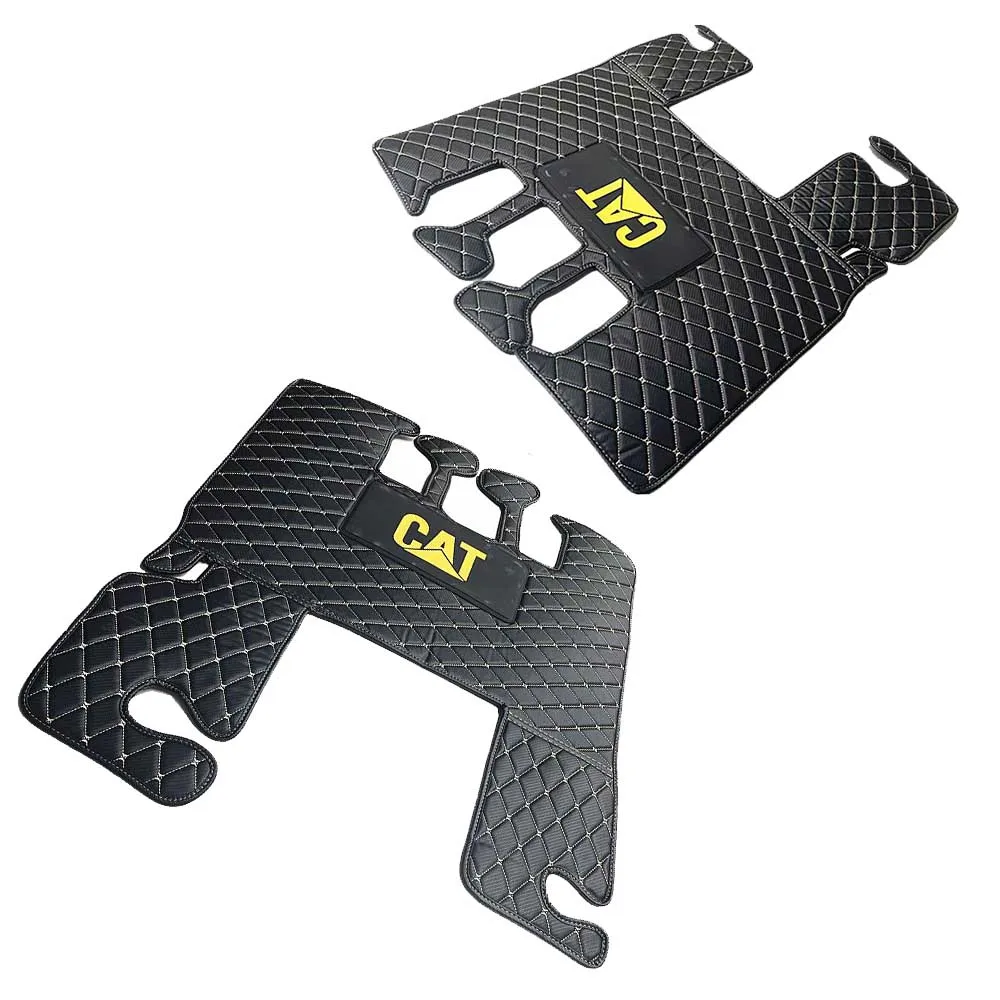 

Cab Foot Pad Control Room Carpet Floor Glue Carbon Excavator Accessories For CATERPILLAR CAT 320C 323C 308C 312C 329C 330C 345C