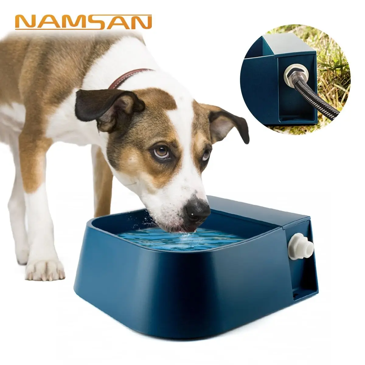 Pet Bowl Floating Ball Automatic Water Storage Drinker Cow Sheep Horse Dog Pet Supplies Drinker Dog Bowl Source Manufacturer