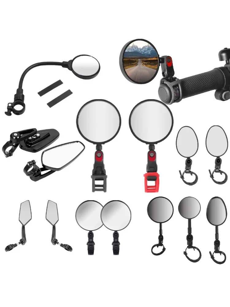 AliExpress LCQPTW Universal Rearview Mirror Adjustable Rotatable Rear View Mirror for Electric Scooter Electric Bicycle MTB Cycling Accessories