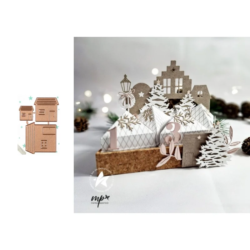 Neue Ankunft Presell Weihnachten Stanzformen und Stempel für DIY Scrapbooking/Fotoalbum, dekorative Prägung, DIY-Papierkarten