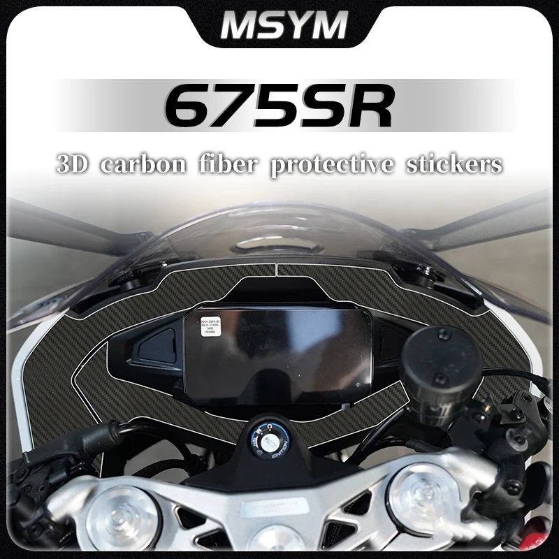 Motorcycle 3D Carbon fiber film body decoration film sticker sticker parts accessories For CFMOTO 675SR-R SR650 650 SR 650sr 202