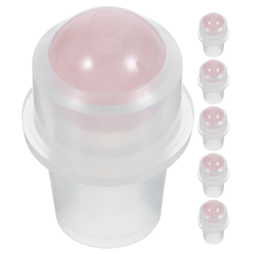 6 قطع من الكرات الدوارة لزجاجة الزيوت العطرية البديلة لأعلى دوارة للعطور المتوافقة مع معظم زجاجات الزيوت العطرية للعناية بالبشرة #2