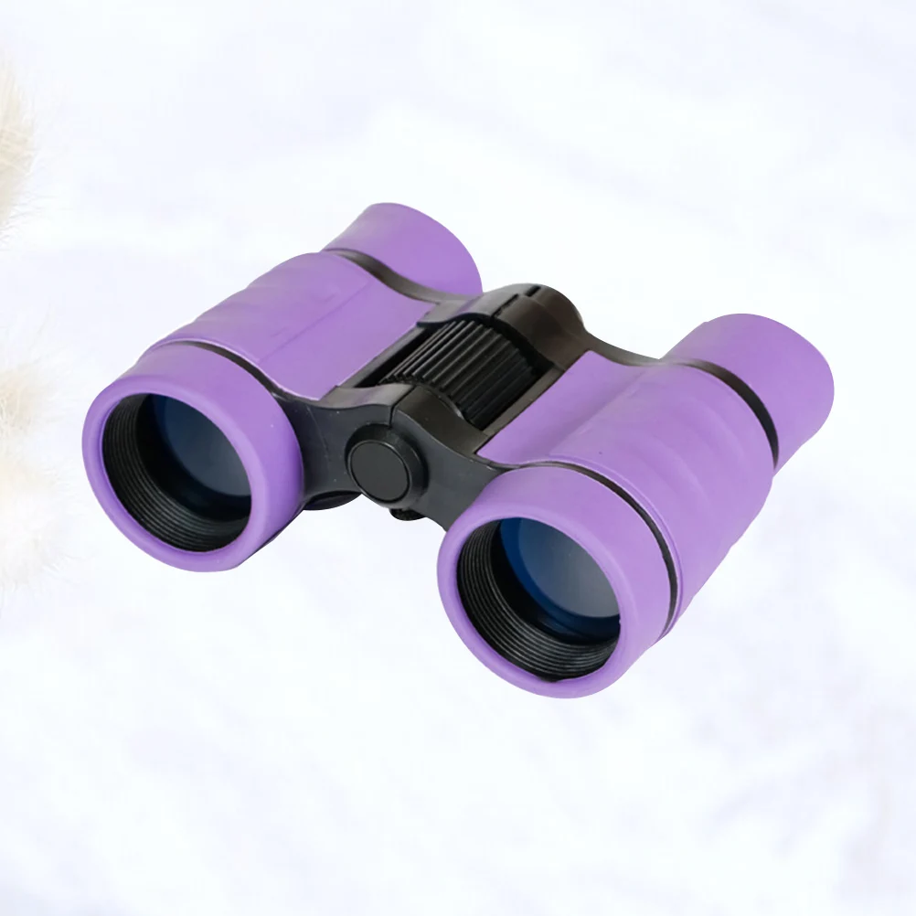 

4X Kids Adjustable Focal Simulated Magnifying For Bird Watching Nature Exploration With Neck Strap Yellow Telescopes