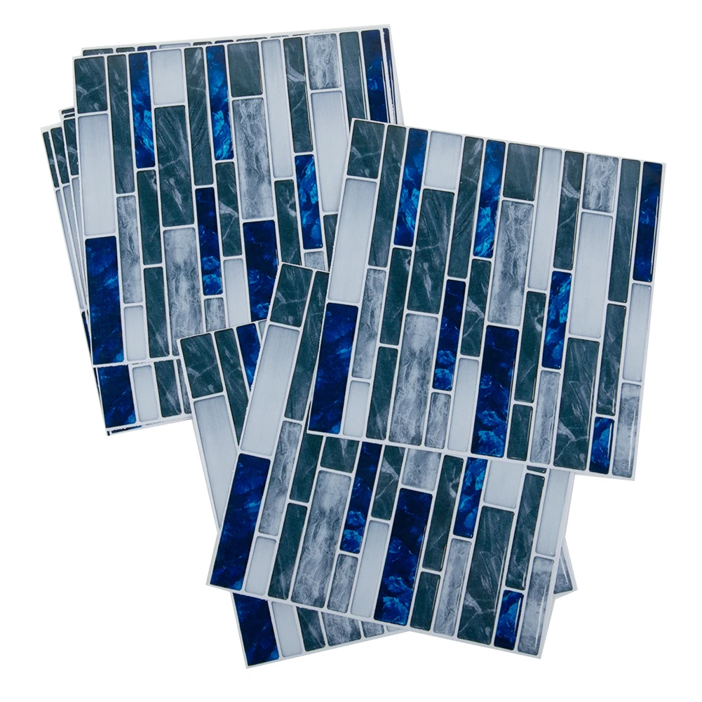 for tile Stickers Wall Decal Steady Sticker 10*10cm Decoration Epoxy And Plastic Humidity Resistant  for tile