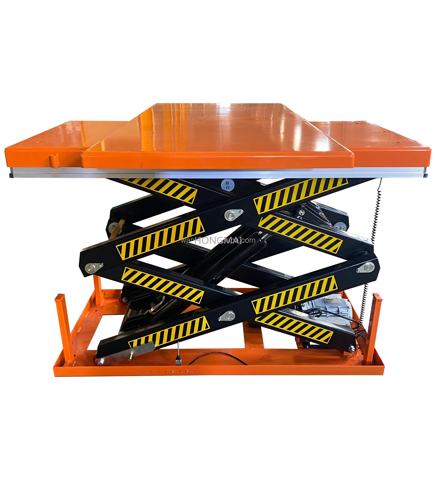 Heavy Duty 500KG 1000KG Electric Hydraulic Scissor Lift Table For Warehouse Lifting
