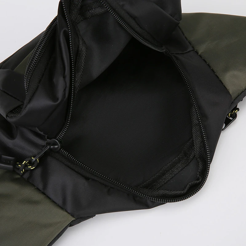 حقيبة خصر خفيفة للغاية للرجال - أحزمة كتف قابلة للتعديل، مقصورات متعددة، مثالية للجري وركوب الدراجات والتنقل اليومي