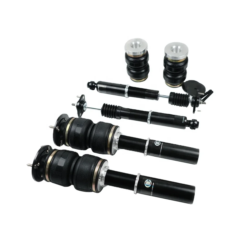 

Use for 3Series E30 1882 to 1990 Adjustability Air Shocks Double Bellows With Camber Plates Air Suspension Kits