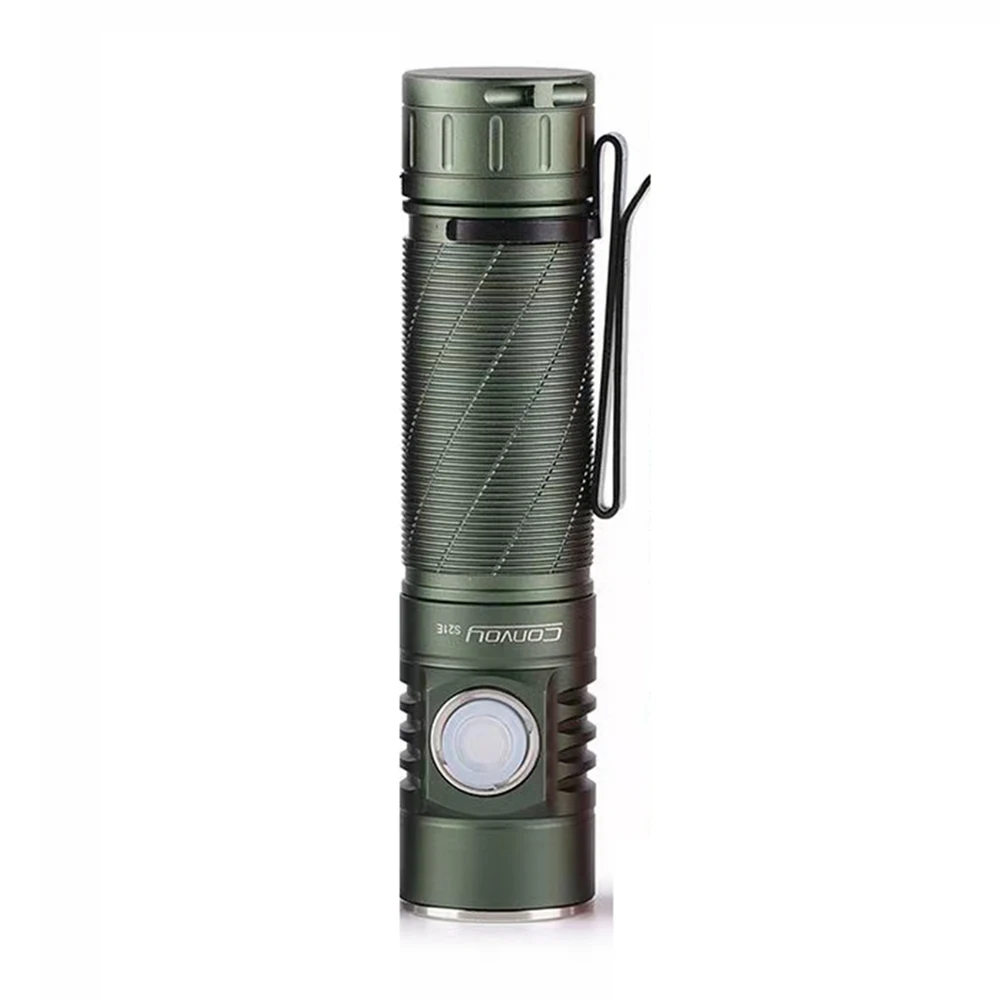 Convoy S21E SST40 / SFT40 / 519A R9080 LED Flashlight 2400LM USB Type-C Rechargeable 21700 Battery Tactical Torch Camping Lamp