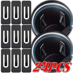 3/6/12/24Pcs Car on-Board Water Cup Holder Insert Cup Stabilizer FOR BMW KIA AUDI RAV4 Auto Water Cup Slot Slip Limiter