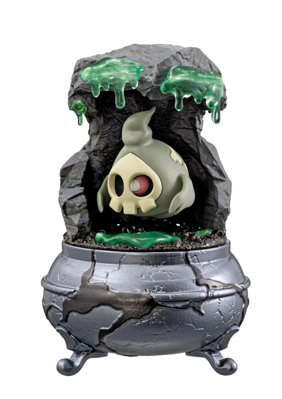 Re-Ment Pokémon Little Night Collection Vol 2 Conjunto de figuras - Gengar Chandelure Muma Anime Model Collection Brinquedos 100% originais
