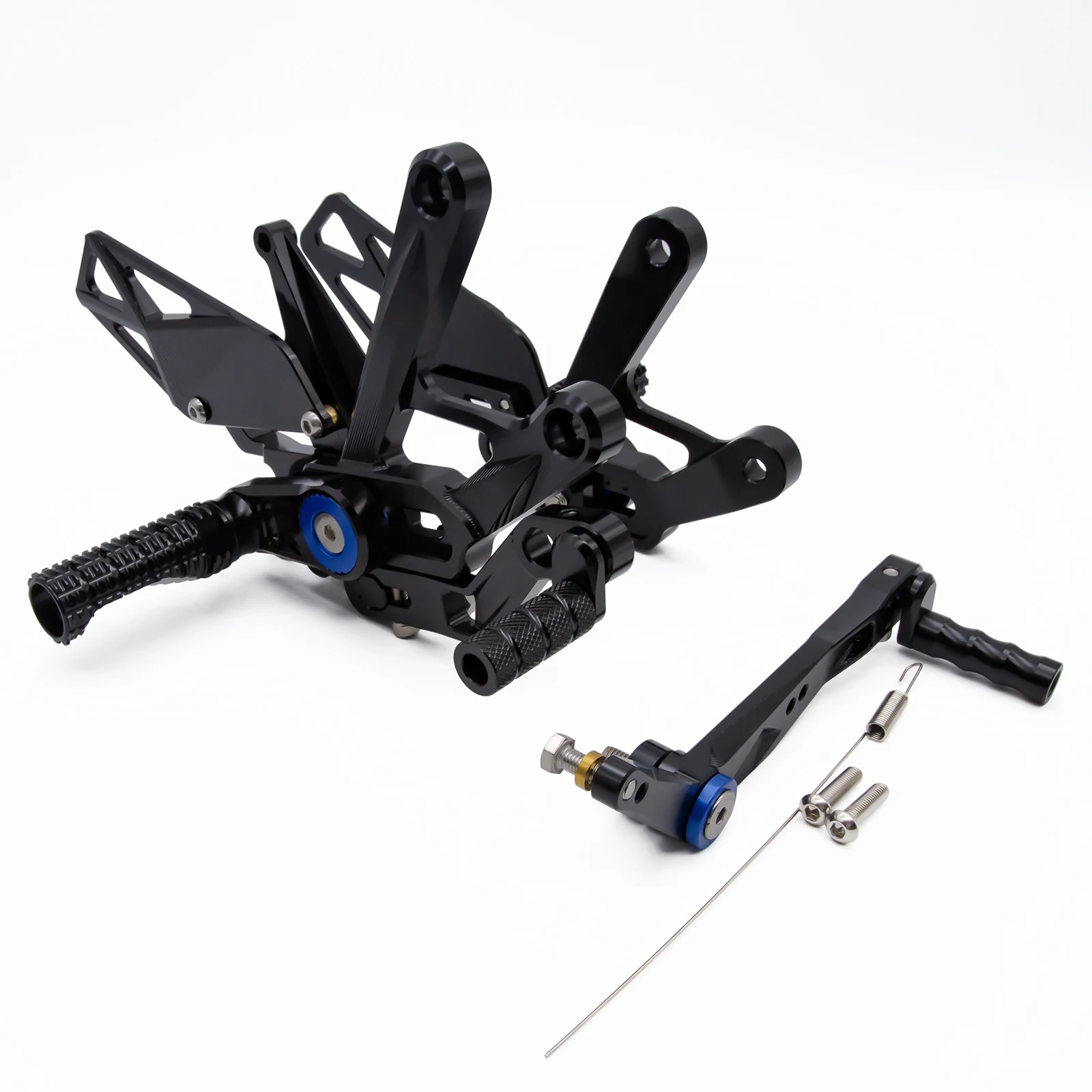 

2025 FXCNC Rear Set Motorcycle Foot Peg Pedals CNC Machined Footrest for Ya maha YZF R1 R1M 2019-2025