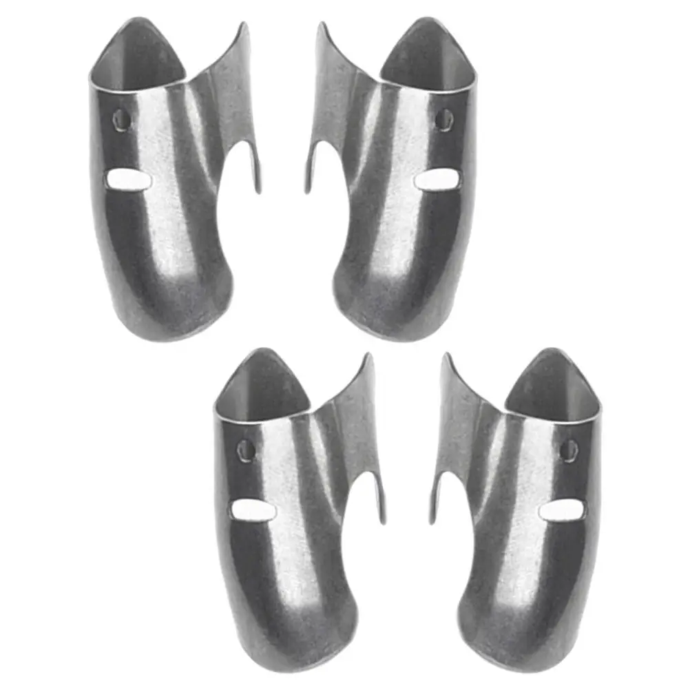 4Pcs Finger Guards Stainless Steel Cutting Protection Kitchen Hand Protector Vegetable Cutter Food Safety Accessories