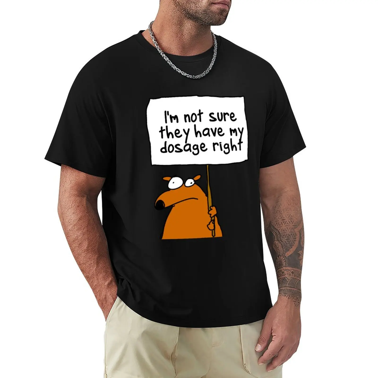 humor fashion t shirt I'm not sure... T-Shirt custom t shirt plain t-shirt mens graphic t-shirts o-neck brand t-shirt