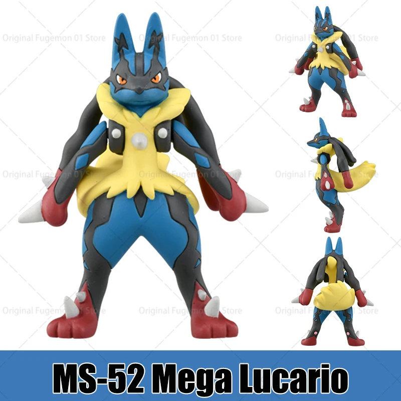 Original TAKARA TOMY Pokemon Floragato Blaziken Quaxly Quaquaval Mega Lucario Figur Spielzeug Sprigatito Meowscarada Modell Puppe Geschenke – Detail 18