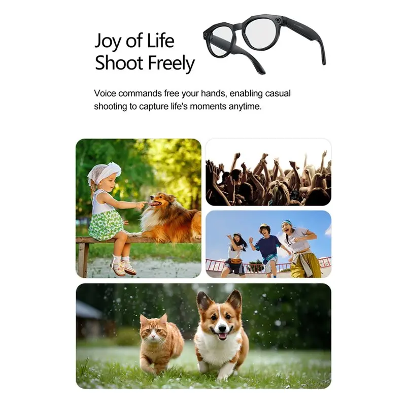 A37T-8K HD AI Smart Photochromic Glasses 800MP Camera Bluetooth Call Chatgpt Voice Assistant Real-Time AI Translation