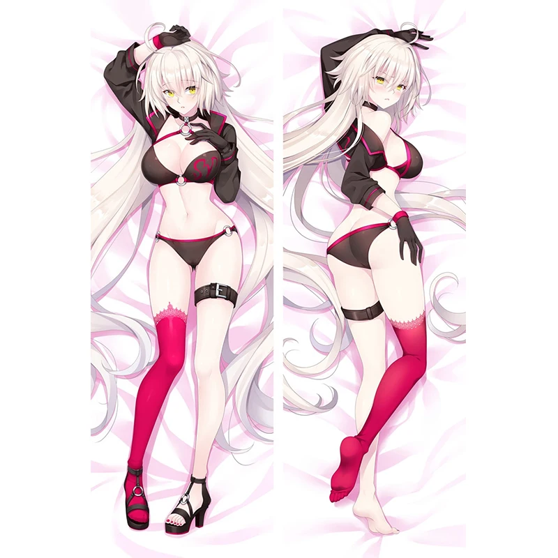 

Anime Pillow Cover Dakimakura Jeanne 2 Side Printed Hugging Body Pillowcase Cushion Cover Bedding Decor