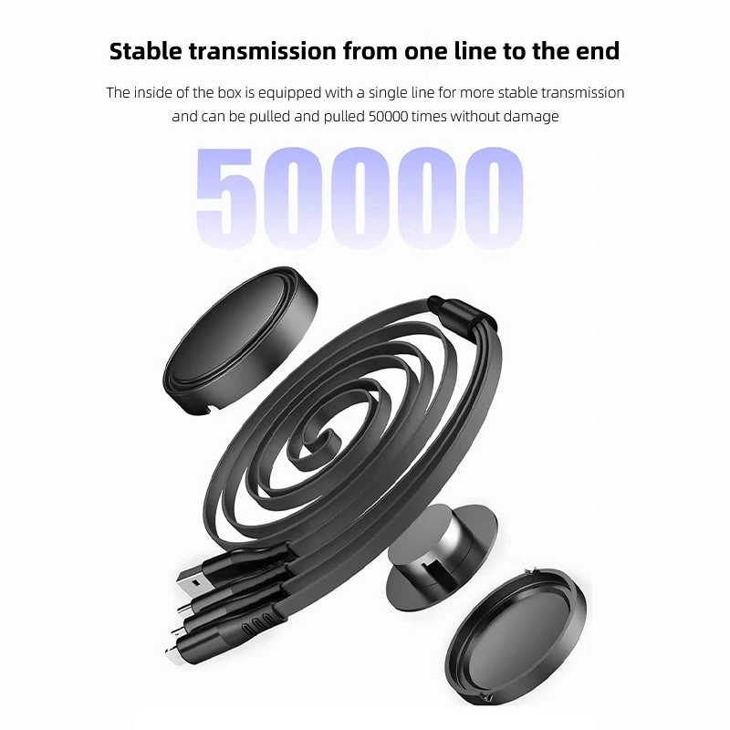 تصفيف السيارة 3 في 1 USB كابل شحن سريع لبيجو 208 3008 308 2008 207 107 508 607 106 406