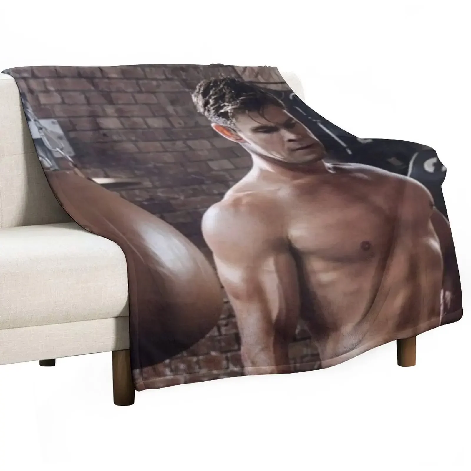 

New Chris Hemsworth Throw Blanket Soft Travel Blankets