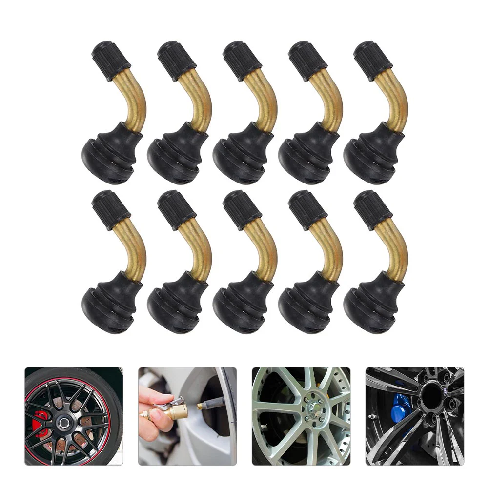 

Valve Stems Tire Stem Valves Car Adapter Adaptador Angle Replacemetn Tyre Degree Tubless Extension Bike Rod Bent Angled Adaptor