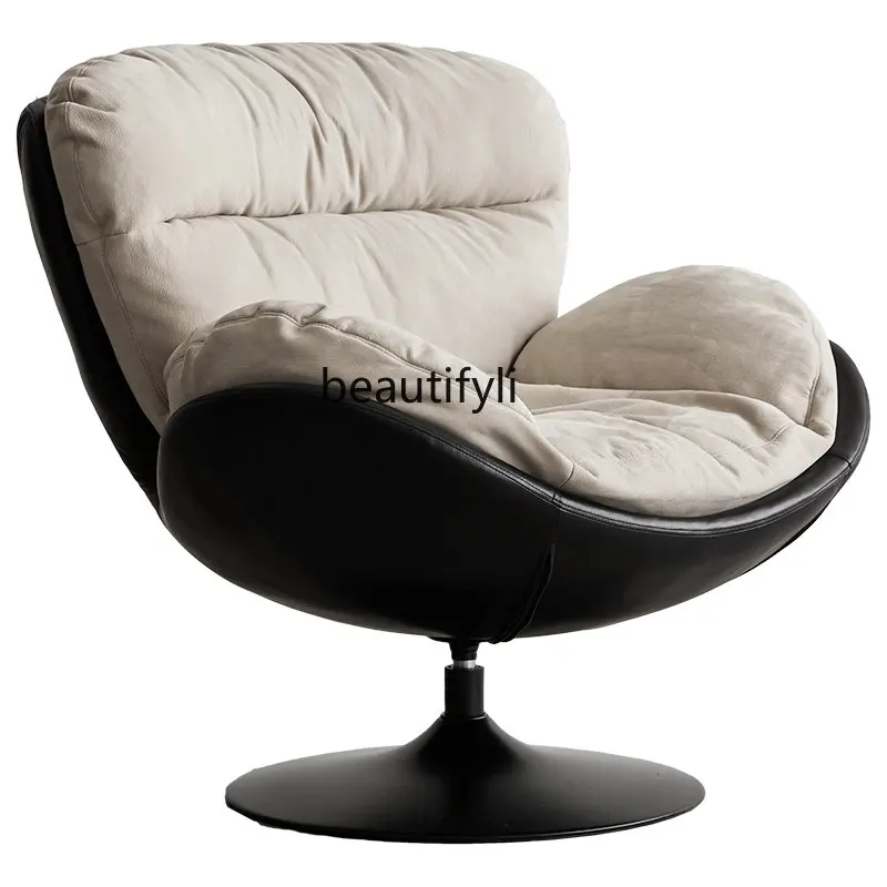 

Light Luxury Modern Style Single Swivel Chair Home Recliner Balcony Lazy Sofa Leisure Chair