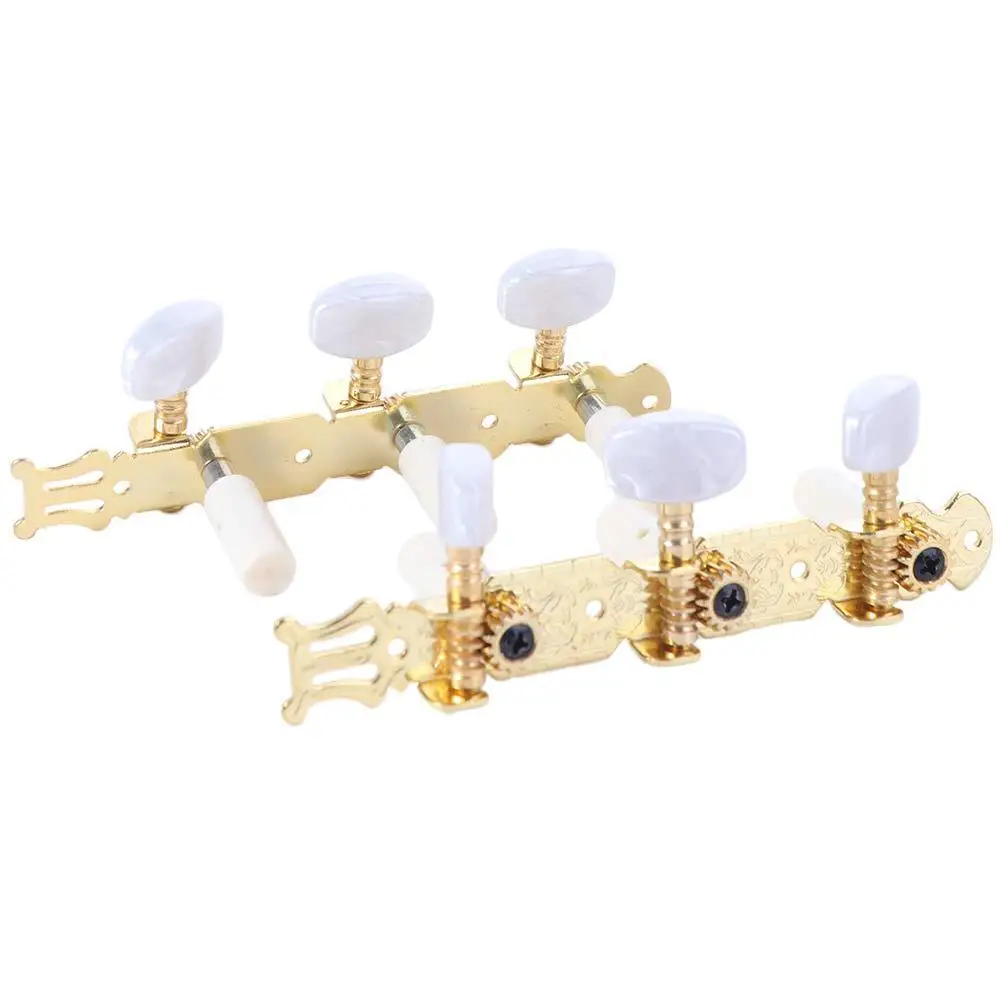 

2 шт./компл. металлические колки для настройки классической гитары, колки, полузакрытые колки, тюнеры, ключи, тюнеры с блокировкой, прочные