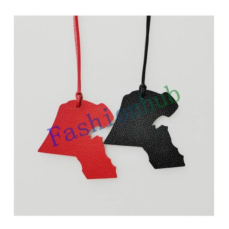

Iraq Country Miniature Map Leather Bag Charm Pendant Drop Decoration Hanging Ornament For Car Handbag Purse Keychain