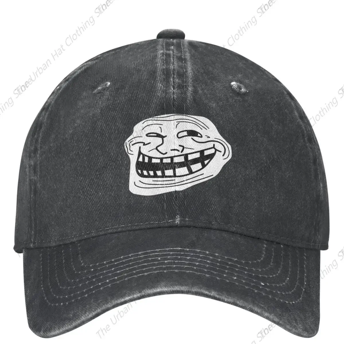 Rage Comic Trollfac Baseball Cap Funny Anime Men Women Adult Sun Visors Trucker Hat Classic Kpop Rock Dad Ball Caps Unisex