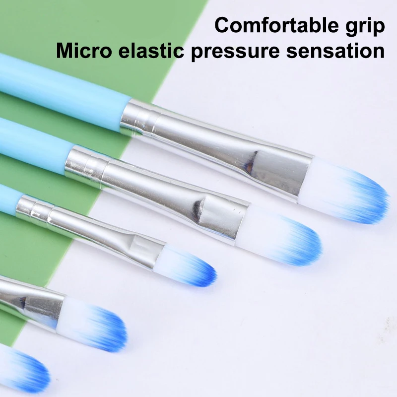 1Set Macaron Color Paint Art Pen Painting Art Supplies Hook Line Handicrafts Multifunctional Brush Artist Hook Line Pens