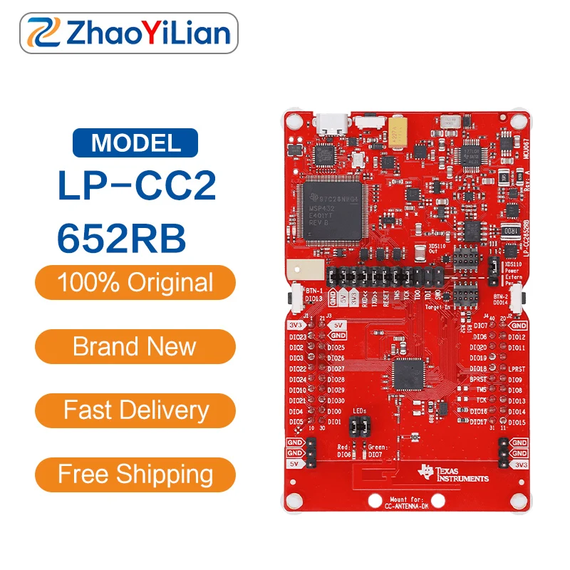 For LP-CC2652RB TI CC2652RB 2.4GHz Multi Protocol Wireless MCU Evaluation Board