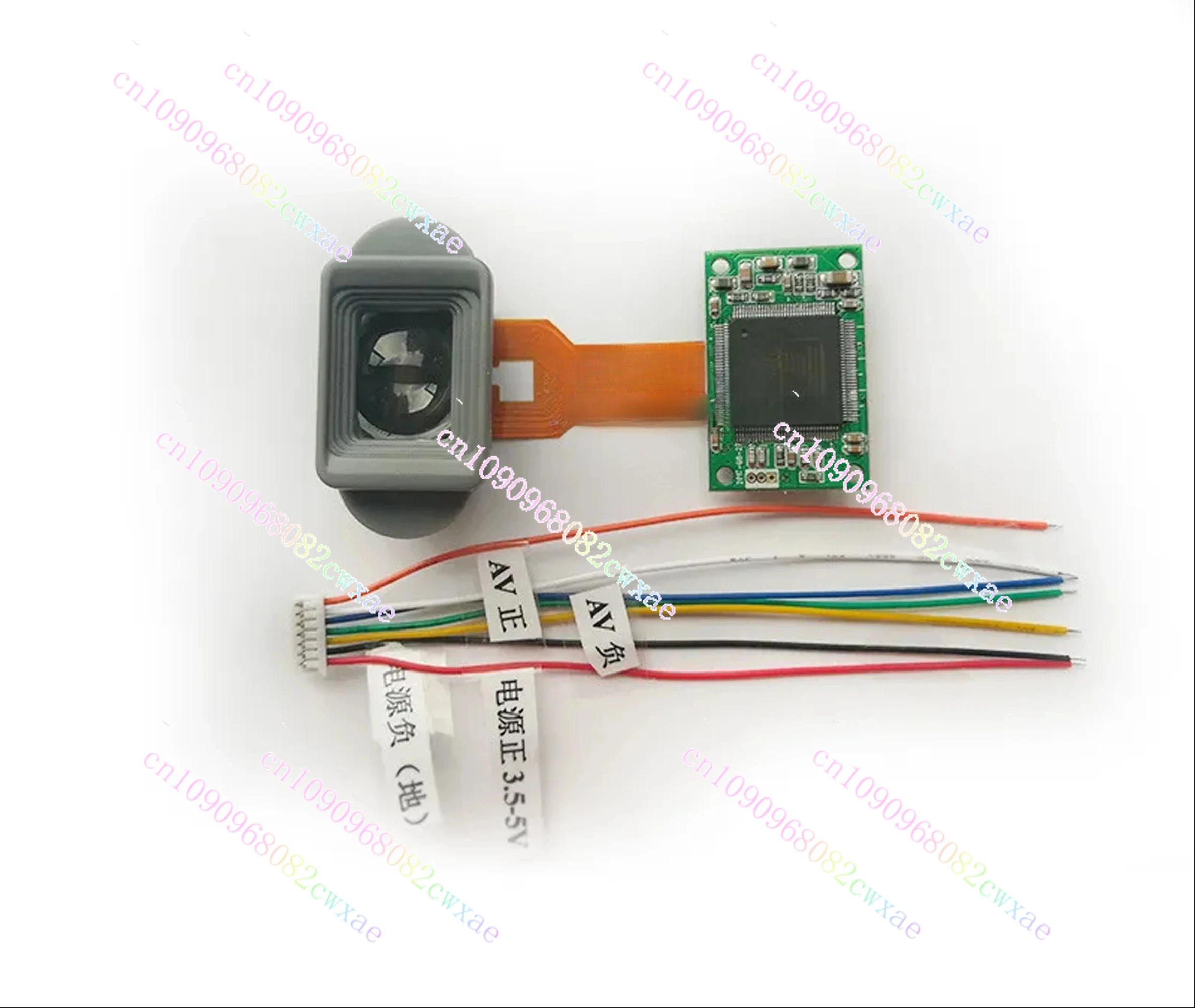 DIY Night Vision Monitor Monocular Viewfinder AV Signal Input Interface LCD 640*480 Resolution