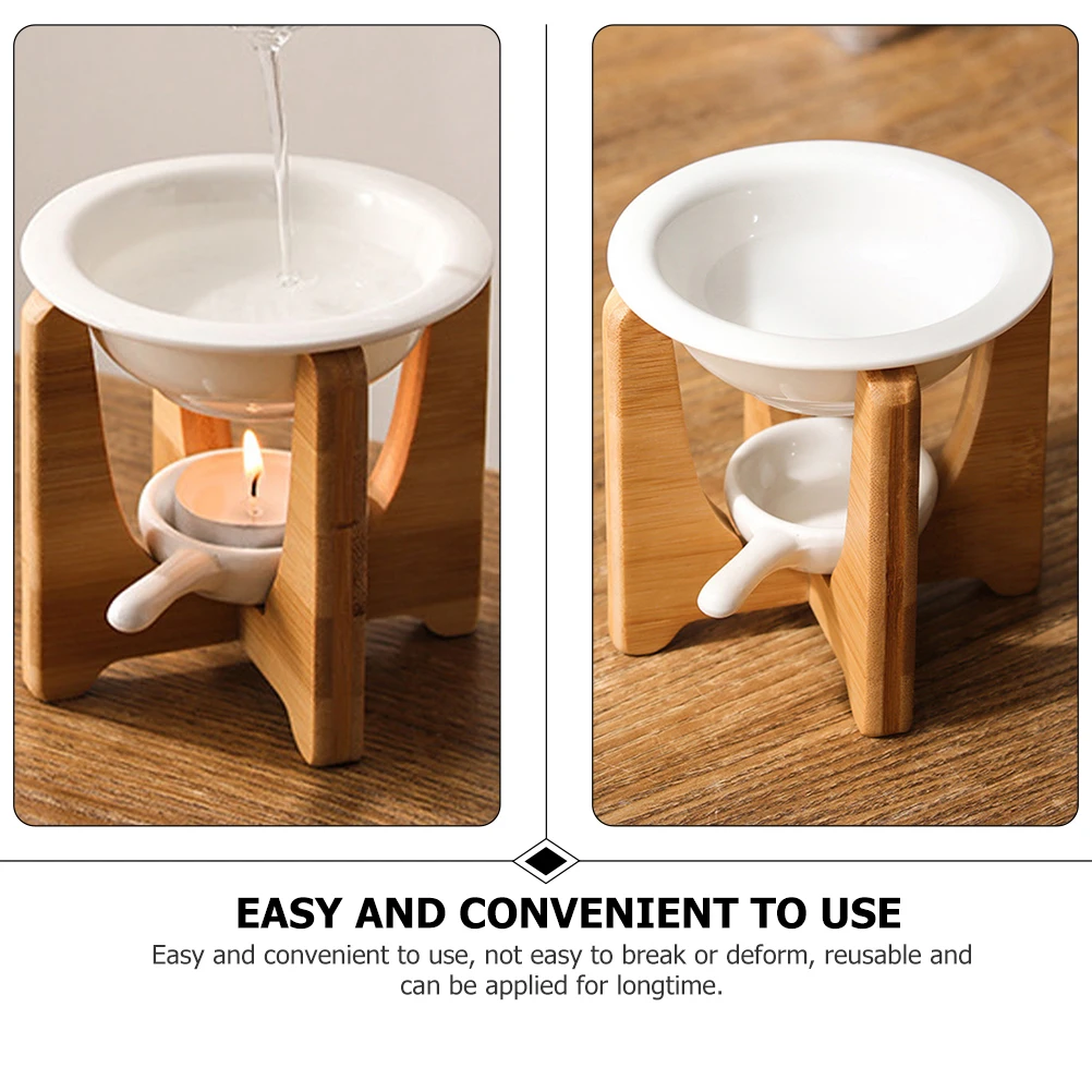 

Aromatherapy Lamp Stove Scented Wax Warmer Tea Light Holder Melt Stand Fragrance Burner Essential Oil