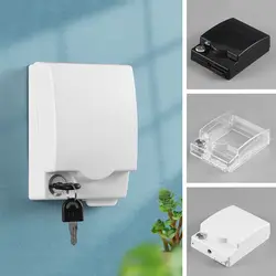 Self-Adhesive Switch Protective Cover 86 Type Plastic Protection Socket Lockable Electric Plug Cover Bathroom