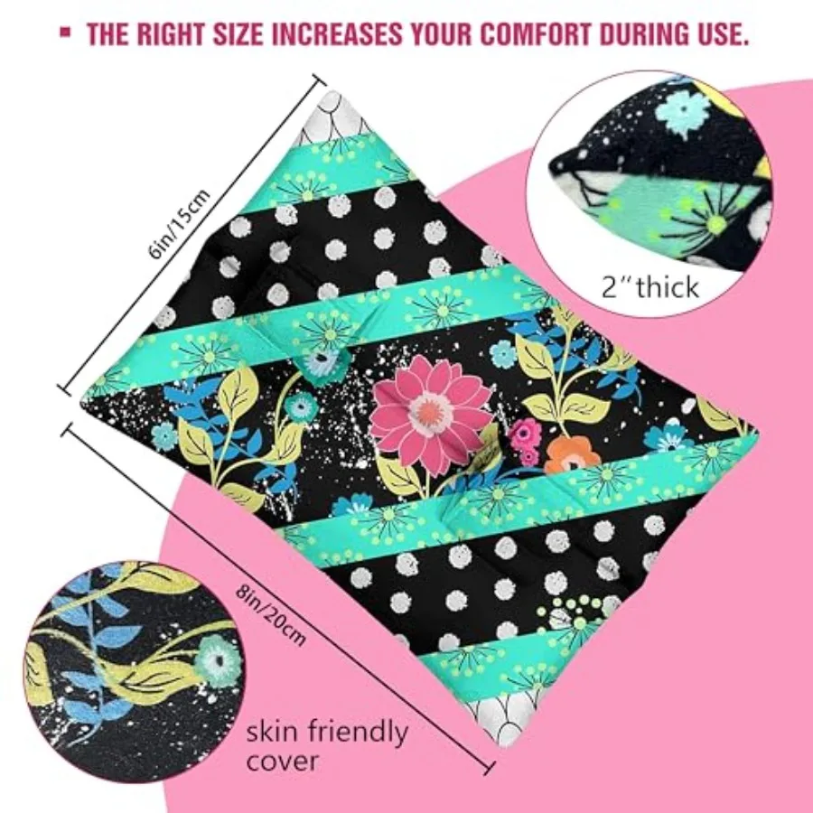 Hysterectomy Pillow with Pocket for Ice/Hot Packs, Post Heart Surgery Seatbelt Pillow, Mastectomy Pillow, Pacemaker Seatbelt Pr