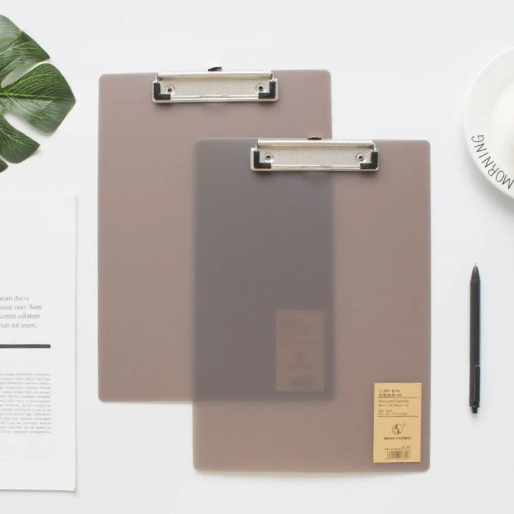 

With Low Profile Gold Clip A4 A5 A6 File Folder Document Folder Writing Tablet Writing Clipboard Writing Sheet Pad Writing Pad