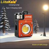 Liitokala built-in rechargeable battery XY-009 orange jungle portable outdoor work light