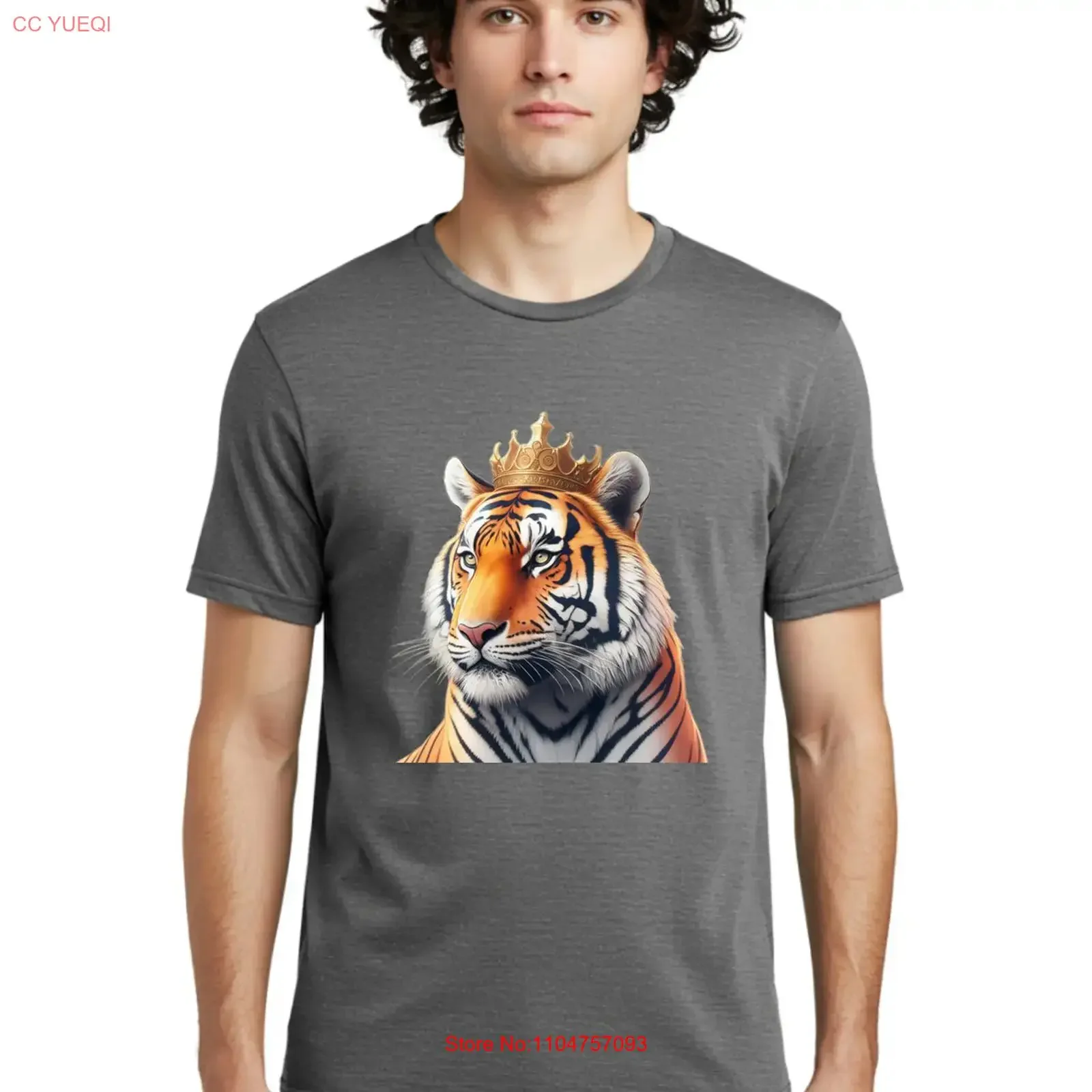 Tiger King Mens T Shirt 100 Cotton Casual Summer Wear vintage Washed designer clothes Breathable Comfortable Soft Unisex